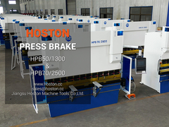 Super Scene!Hoston 45 set 4 + 1 CNC Hydraulic Press Brake dengan ESA630 Controller