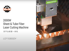 Mesin pemotong laser 2000W dengan mesin pemotong laser tabel dan tabung