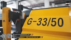 Mesin gergaji pita logam berkualitas tinggi Hoston G-33/50